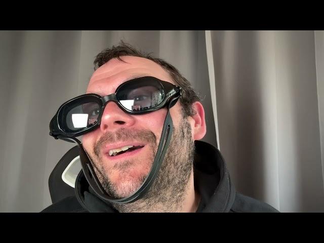 Hauibela swimming goggles, anti-fog swimming goggles, waterproof design unboxing and instructions