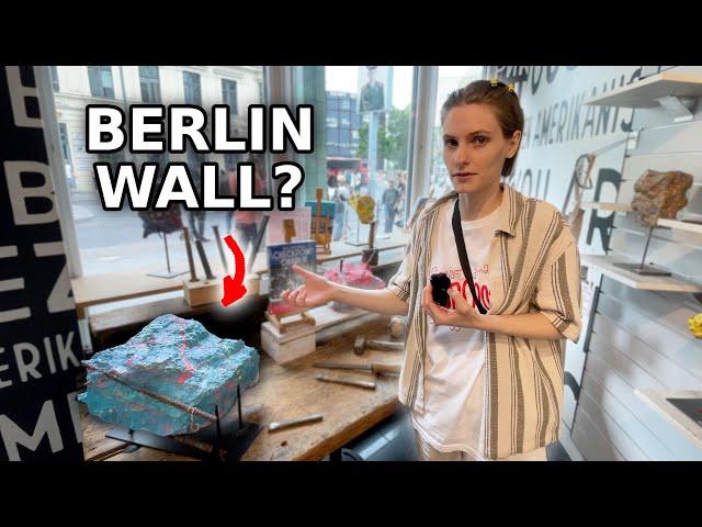 RUSSIAN in GERMANY! My first impressions, public transport & buying a piece of Berlin Wall