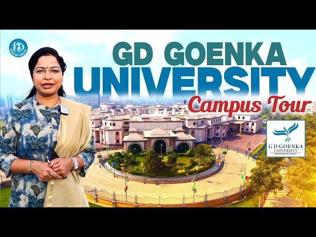 GD Goenka University Campus Tour | Best Infrastructure College | India’s best University | iDream