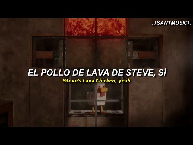 Jack Black - Steve's Lava Chicken (from "A Minecraft Movie") (Sub Español + Lyrics)
