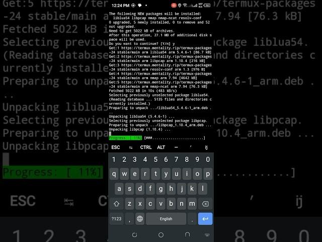 Install nmap| Android Hacking with Termux