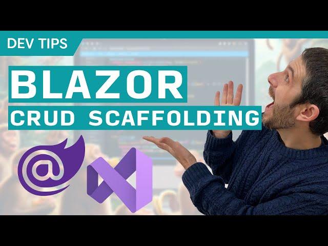 Generate Blazor Websites in Minutes with Visual Studio's NEW Scaffolder for RAD development!