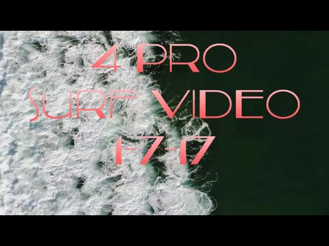 DJI Phantome 4 Pro Surf video