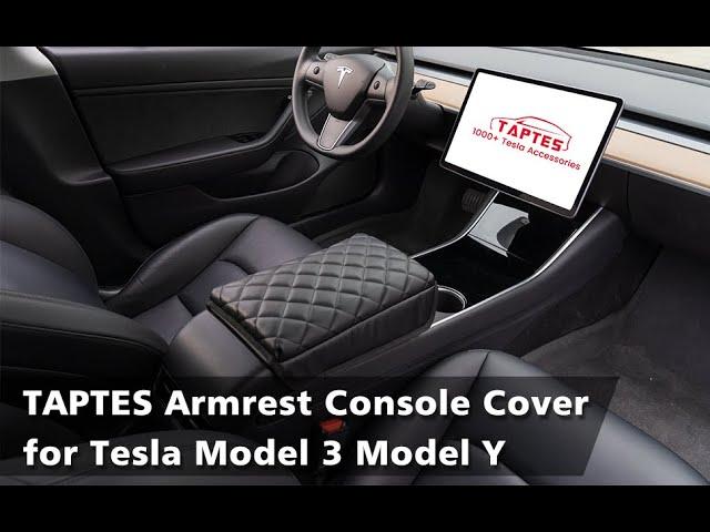 TAPTES Armrest Cover for Tesla Model 3 Model Y from 2022 model 3 owners