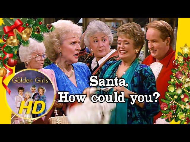 After Christmas shopping, the girls discover Blanche has company! - Golden Girls HD