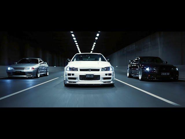 Three Icons of GT-R (R32, R33 & R34) | 4K