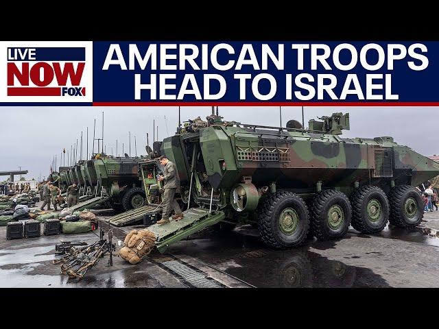 American troops in Israel, US gifts missile defense system | LiveNOW from FOX