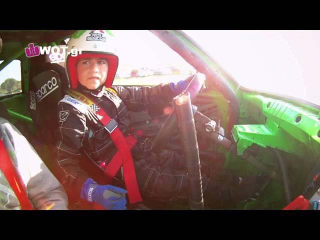 Meet Stavros Grillis, the youngest drifter in the world (9,5 years old)