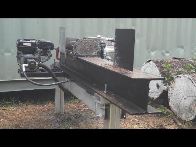 30 Ton Homemade Log Splitter Completed-Well Almost