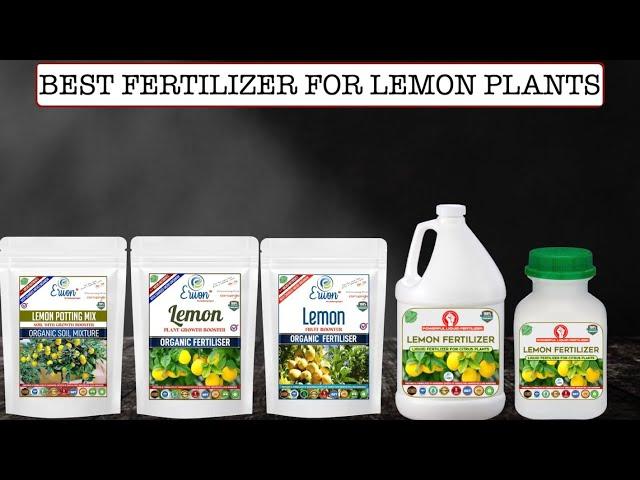 Erwon Lemon Fertilizer Powerful Organic Fertilizer for Lemon Plants,