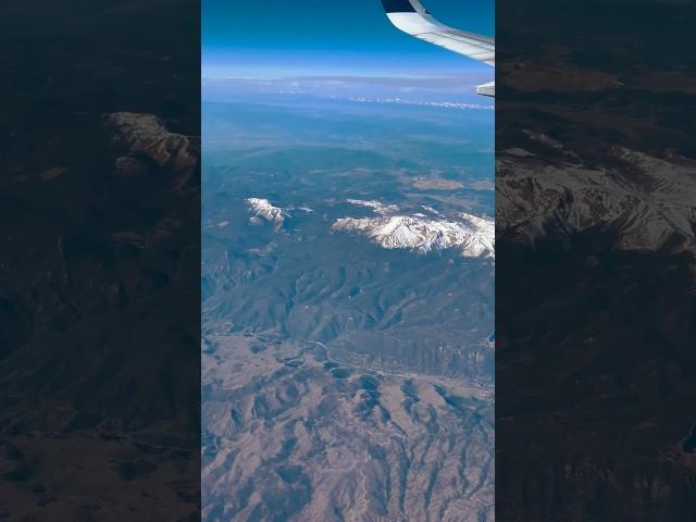 Colorado Springs; Garden of the Gods; Cheyenne Mountain and Pike’s Peak Flyover at 35,000 feet