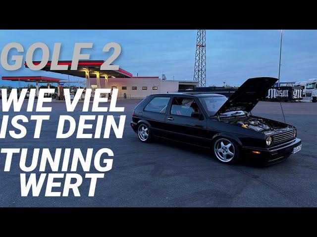 GOLF 2 WIE VIEL IST DEIN TUNING WERT?! DER KFZ DRIPCHECK