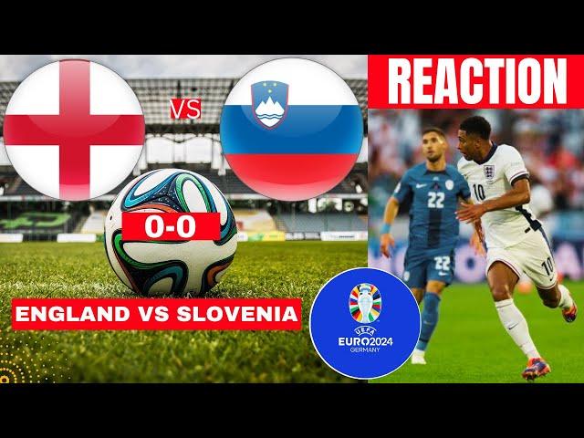 England vs Slovenia 0-0 Live Stream Euro 2024 Football Match Score Commentary Highlights Three Lions