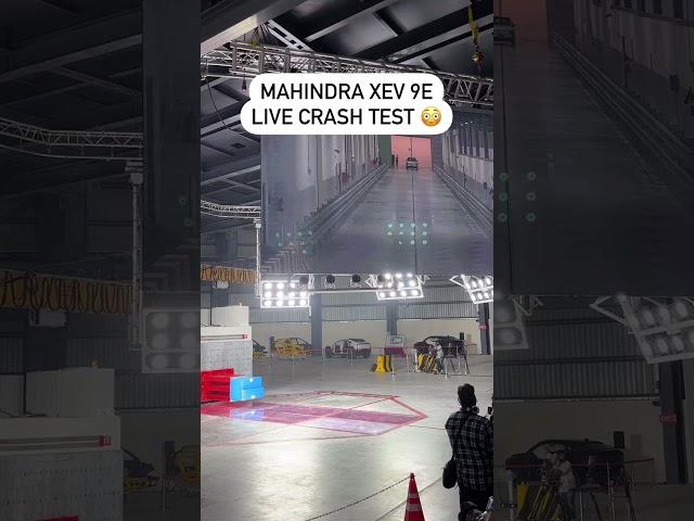 Mahindra XEV 9e Live Crash Test! #mahindra