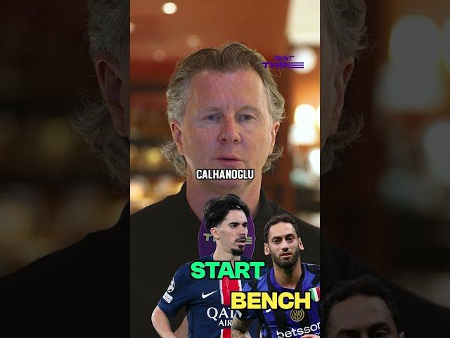 STEVE McMANAMAN RANKS VITINHA, CALHANOGLU & MKHITARYAN  #shorts #soccer #football