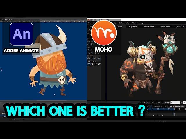 Moho vs Adobe Animate