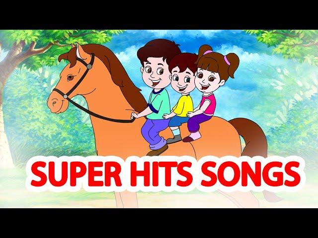 Super Hit Nursery Rhymes | Hindi Rhymes for kids | JingleToons