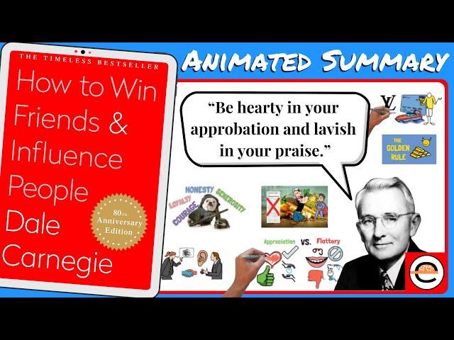 How to Win Friends and Influence People, by Dale Carnegie - Animated Book Summary