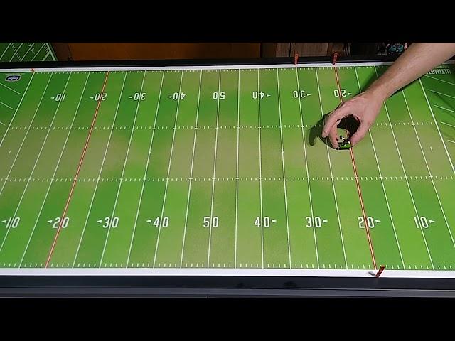 Testing the New Electric Football Gameboard!