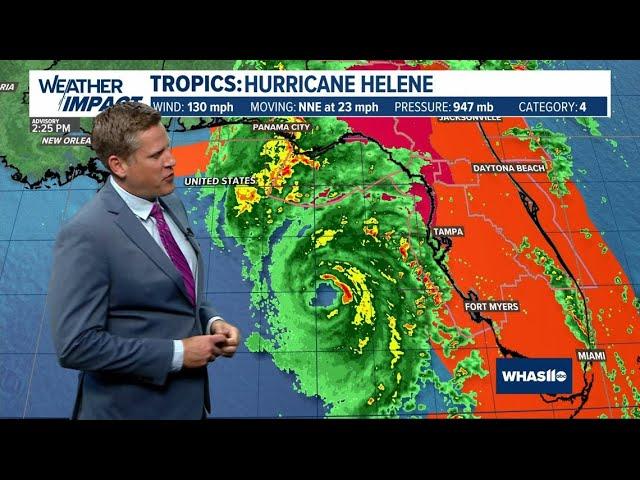 Helene upgraded to Category 4 hurricane | Latest updates