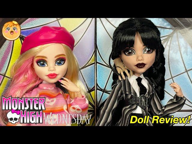 Monster High x Netflix’s Wednesday, Wednesday Addams & Enid Sinclair Dolls Full Unboxing + Review!