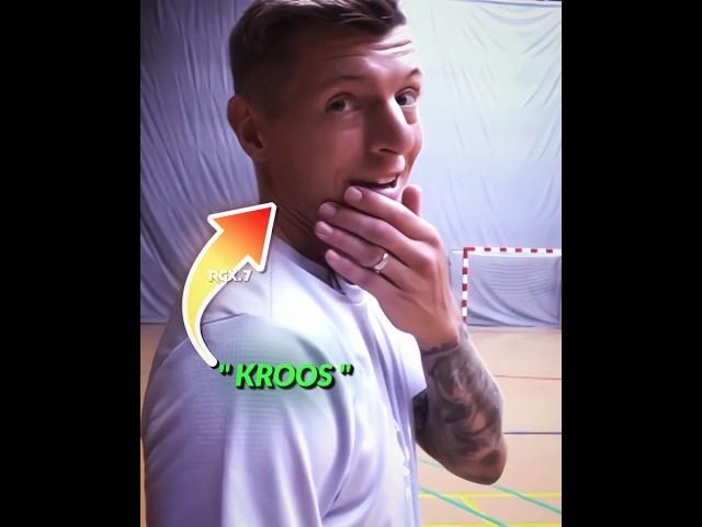 When Toni KROOS Accept The Challenge 🪄