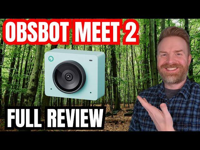 Small but MIGHTY! OBSBOT Meet 2 4K Webcam Full Review