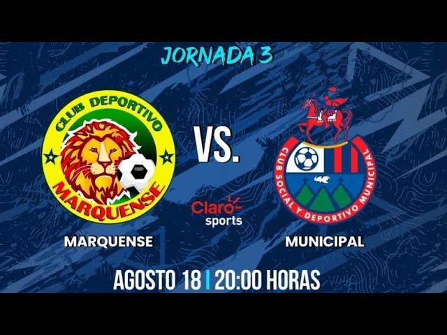 Marquense vs Municipal EN VIVO ONLINE  | JORNADA 3 LIGA NACIONAL GT APERTURA 2024