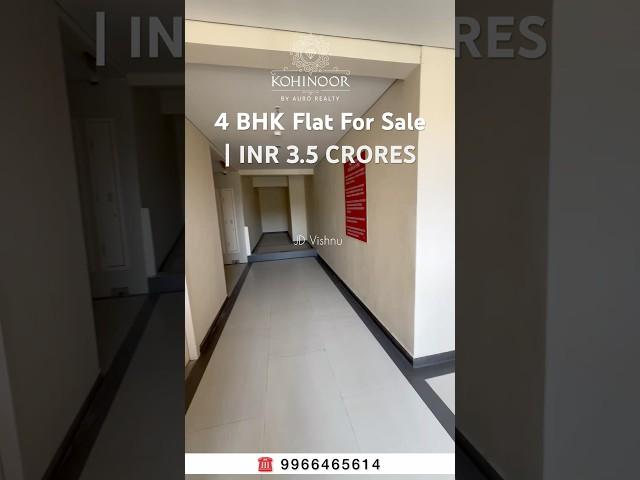 Kohinoor Hitech City By Auro Realty | Luxury 4 BHK At 3.5 Crores In Hyderabad Resale For Sale