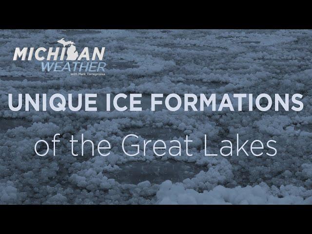 Unique Ice Formations of the Great Lakes