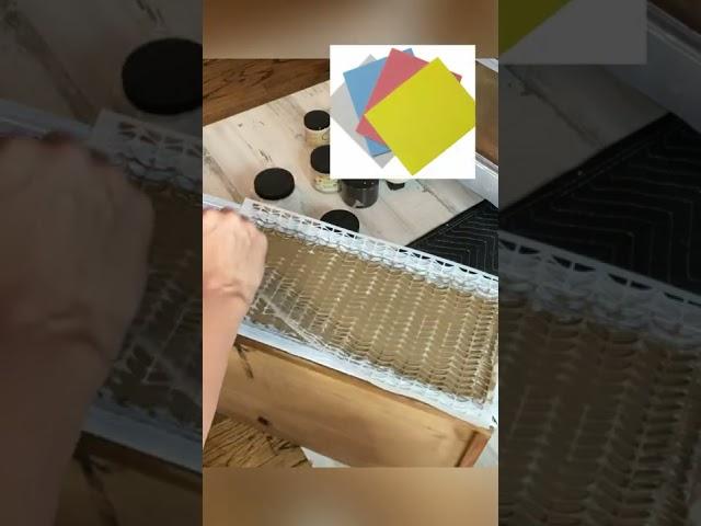 Raised Stencil Tutorial in 60 seconds - #Shorts