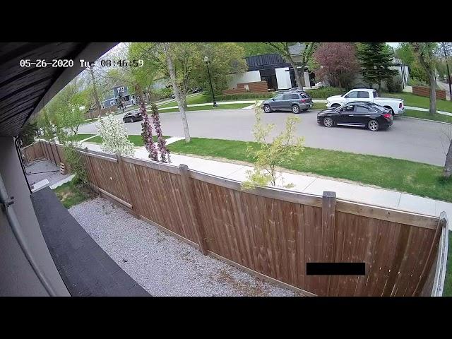 Surveillance footage compilation