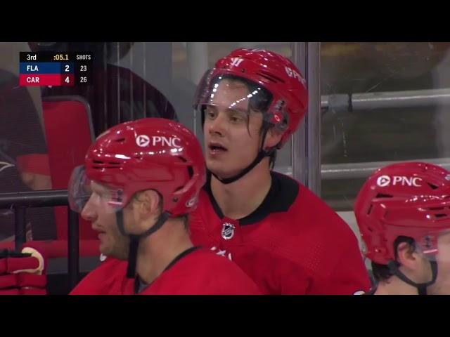 End Game Scrum between Florida Panthers & Carolina Hurricanes