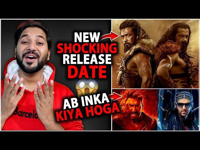 Kanguva New OFFICIAL Release Date | Kanguva vs Singham 3 vs Bhool Bhulaiyaa 3 | Kanguva Trailer