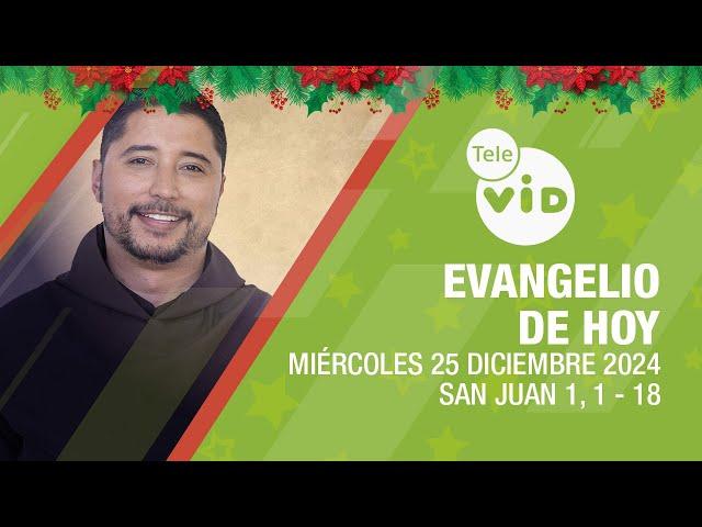 El evangelio de hoy  Miércoles 25 Diciembre de 2024  #LectioDivina #TeleVID