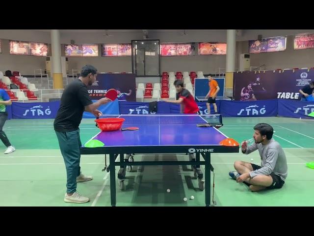 Table Tennis Forehand and Backhand Agressive Drill  Lesson by Absar Ali ITTF Expert