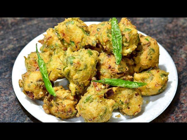 आतुन सॅाफ्ट बाहेरून कुरकुरीत नवीन प्रकारची मेथीची भजी | Methi Bhaji | Maharashtrian Recipes