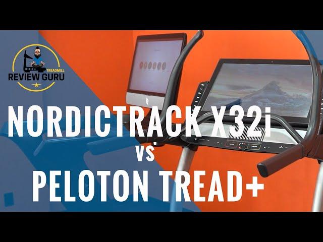 Peloton Tread + vs NordicTrack X32i Incline Treadmill