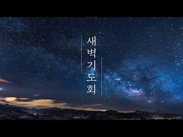 새벽기도회ㅣ2024.08.14.