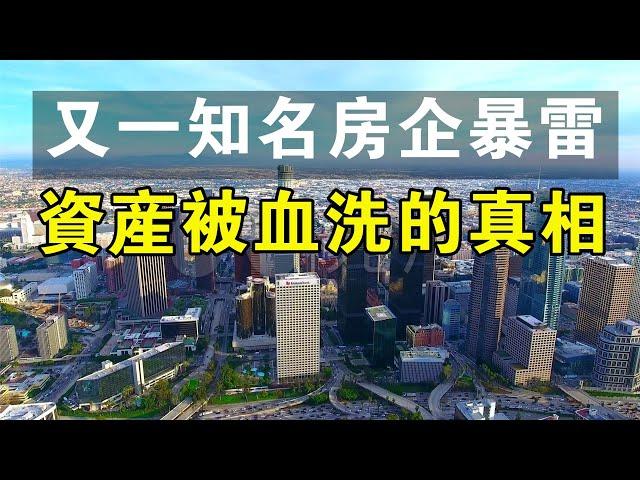 又一知名房企暴雷！資產被血洗的真相！#中國新聞 #房企 #暴雷 #真相 #地產 #財經 #房價 #房地產 #樓市 #成交量 #住宅