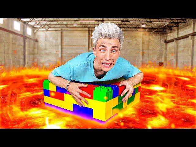 EXTREME FLOOR IS LAVA CHALLENGE part 4