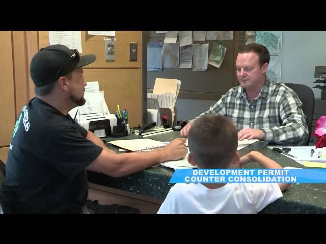The Buzz: Development Permit Counter Consolidation