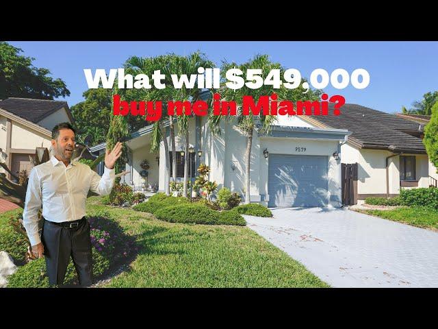 Miami Kendall realtor showing you a $550,000 home in the area #kendallmiami