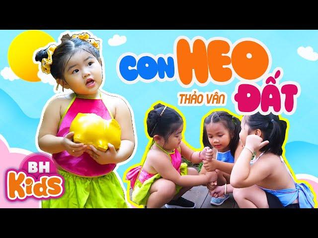 Con Heo Đất  Thảo Vân (Bé Gạo 3 Tuổi)  Nhạc Thiếu Nhi Vui Nhộn [MV]