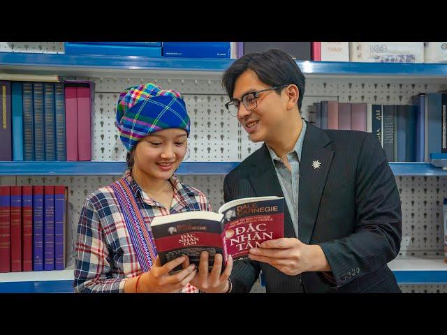 CEO James teaches female slave Diep to read - a new fate for Ly Tu Diep