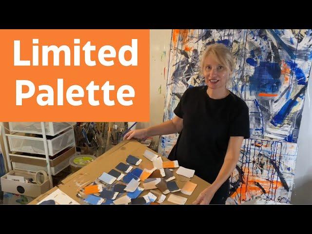 BOLD Abstract Painting Tips: Colour Mixing & DIY Tools!