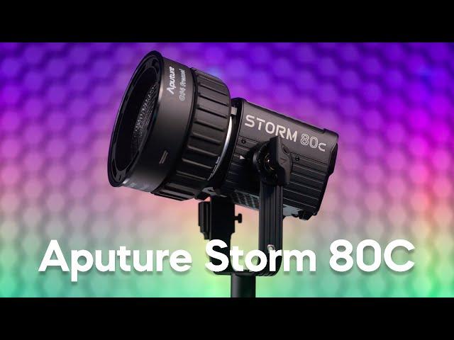 Aputure STORM 80C | CUTEST Colour Light Yet