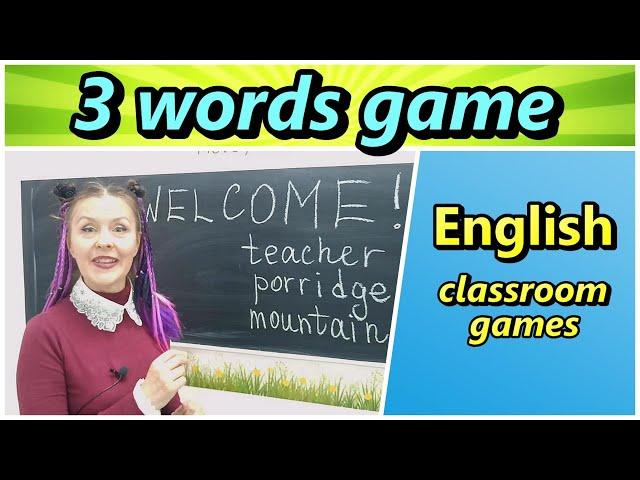 Simple ESL Speaking Game: Warm Up (Pre-Intermediate to Advanced)