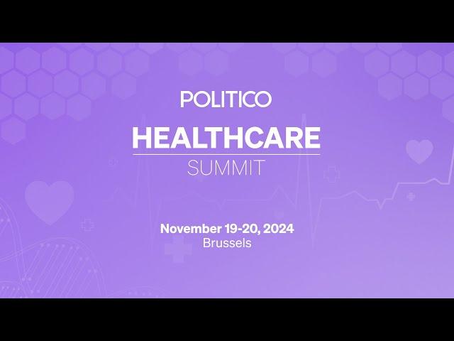 EDITORIAL PULSE BY POLITICO’S MASTER OF CEREMONY and OPENING REMARKS by EFPIA  | POLITICO