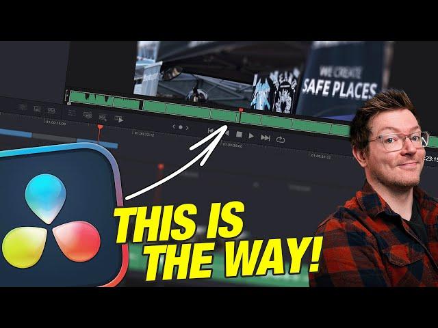 Effective Editing Workflow that can save you hours! Davinci Resolve Beginner Tips